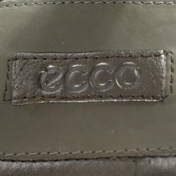 Ecco Felicia Light Gray And Pewter Strappy Leather Sandal Size 37 (USA 6… - Picture 8 of 8